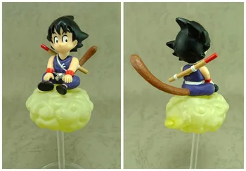 BANDAI Dragon Ball Фигурка на Героя HG Gacha1 Бомба Горна част На Облака son Goku Нова Рядка Появи от печат Модел